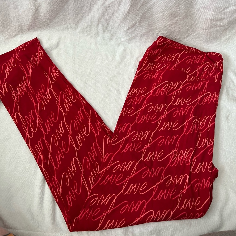 LuLaRoe Leggings, Love Pattern